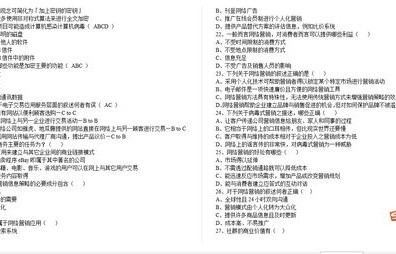 电子商务专业补考卷难吗