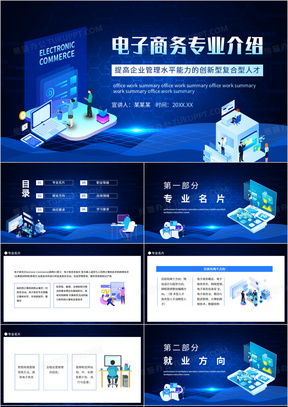 财经类专业的电子商务介绍